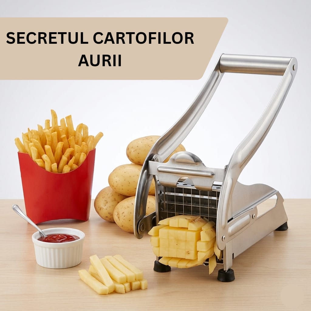 Feliator Profesional pentru Cartofi – Cartofi Perfecți, Fără Efort