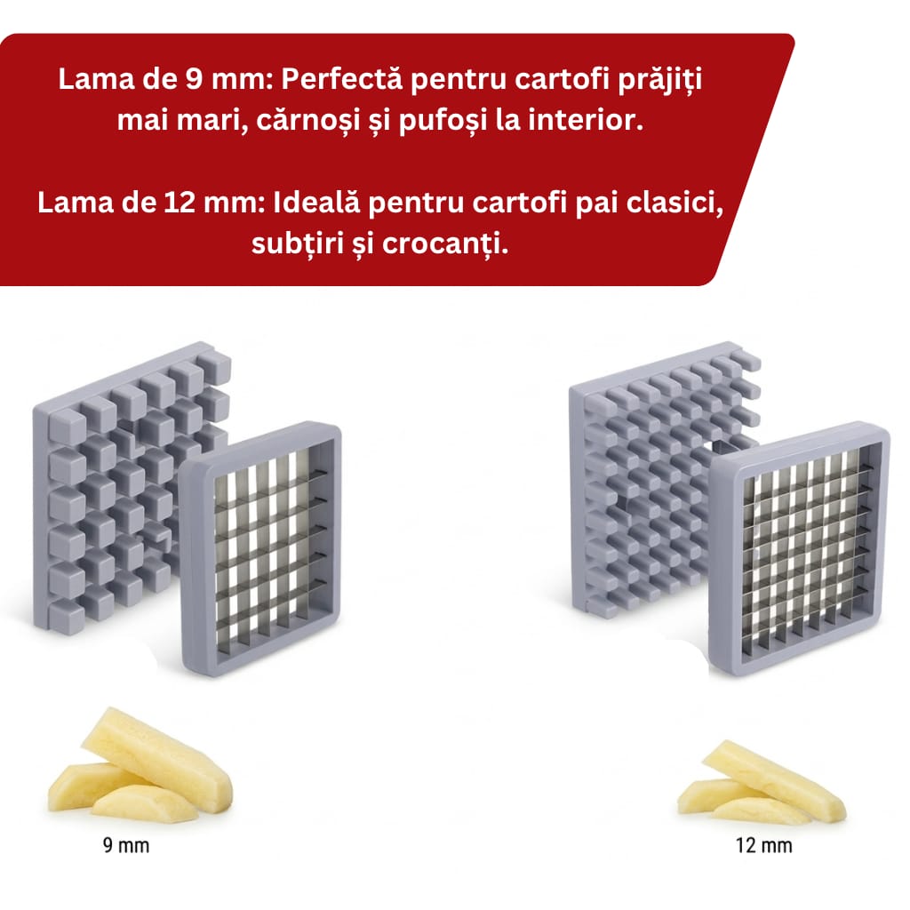 Feliator Profesional pentru Cartofi – Cartofi Perfecți, Fără Efort